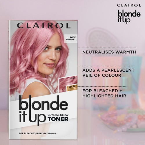 Clairol Blonde It Up Crystal Glow Toner Kit Radiant Opal