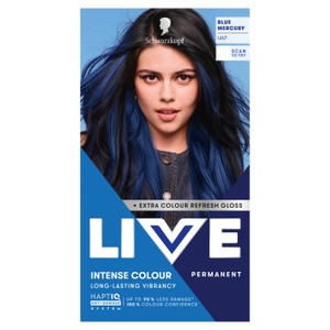 LIVE Intense Colour Permanent Hair Dye U67 Blue Mercury
