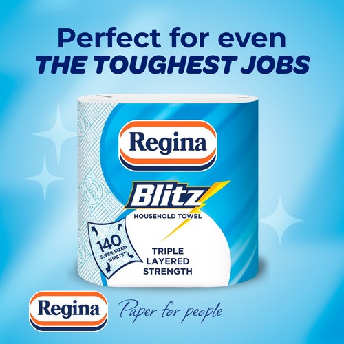 Regina Blitz All Purpose Kitchen Towel  2 Pack
