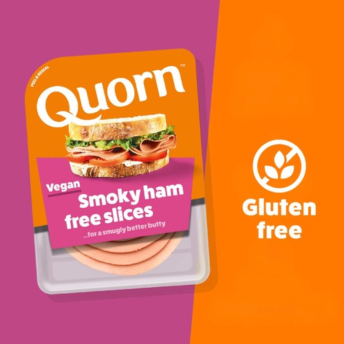 Quorn Smoky Ham Vegan Deli Slices 100g