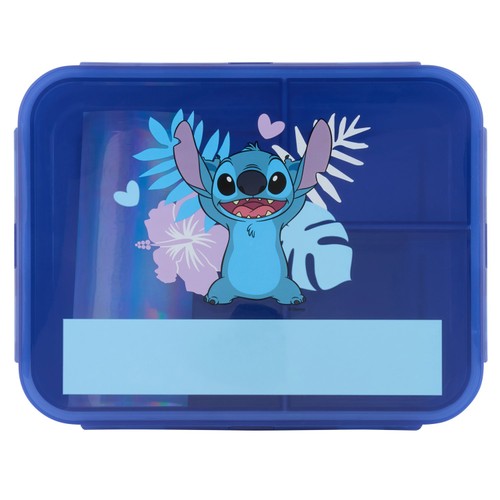 Disney Stitch Simply 2 Sticker Lunch Box