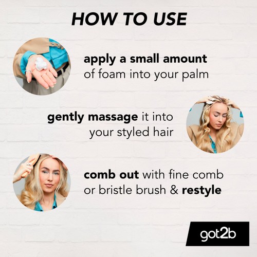 Got2b Un-Glued Styling Remover Foam