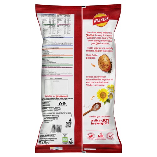 Walkers Classic Variety Multipack Crisps 