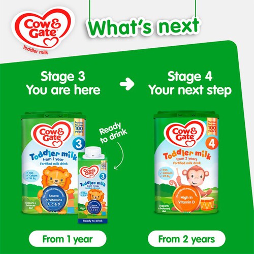 Cow & Gate Toddler Milk 1-3 Years 