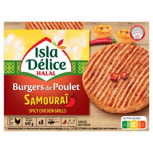 Isla Délice Halal Spicy Chicken Grills