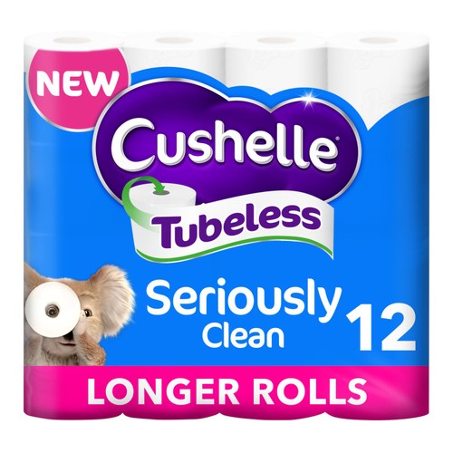 Cushelle Original Toilet Rolls 12 Rolls