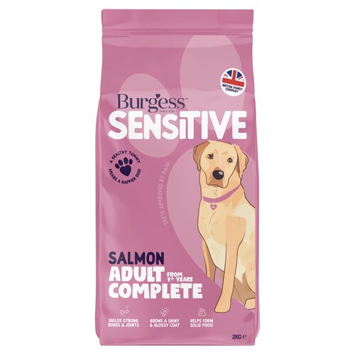 Burgess Sensitive Adult Dry Dog Food In Salmon Morrisons Online Groceries Offers