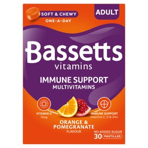 Bassetts Vitamins Woman Raspberry Multivitamin Pastilles 30s