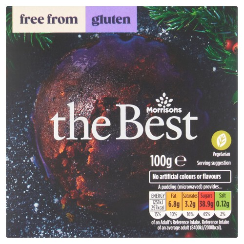 Morrisons The Best Free From Christmas Pudding