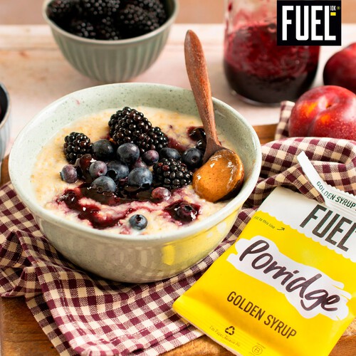 Fuel 10k Porridge Sachets Golden Syrup 