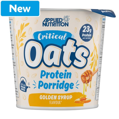 Applied Nutrition Critical Protein Porridge Oats Pot Golden Syrup