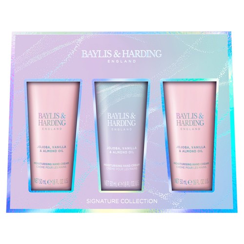 Baylis & Harding Jojoba Vanilla & Almond Oil Hand Treats Gift Set