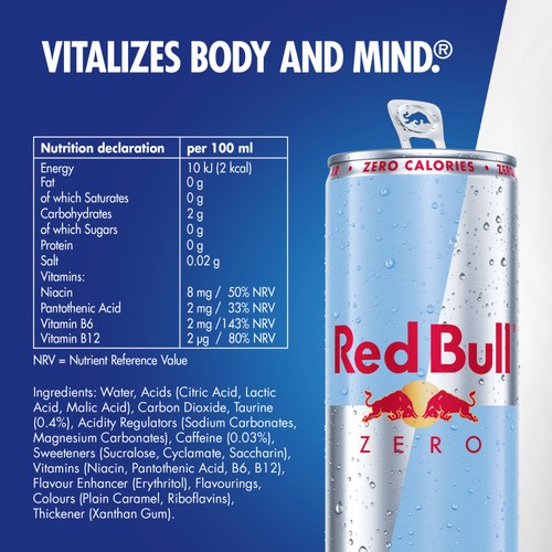 Red Bull Energy Drink Zero