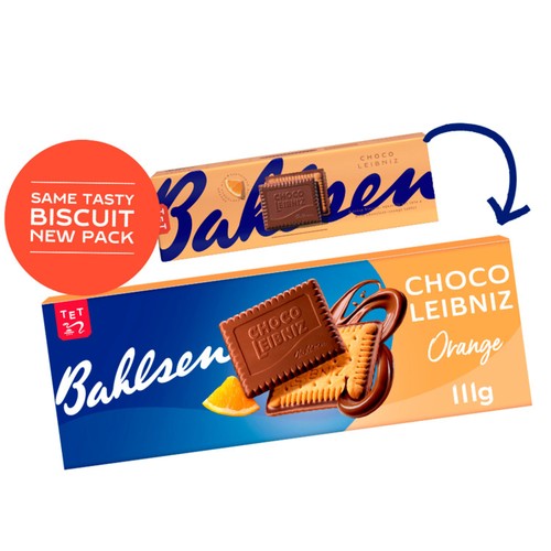 Bahlsen Choco Leibniz Orange Chocolate Biscuits
