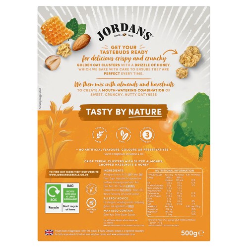 Jordans Country Crisp Breakfast Cereal With Honey & Nuts