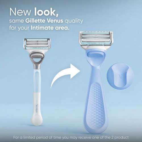 Gillette Venus Razor For Pubic Hair & Skin