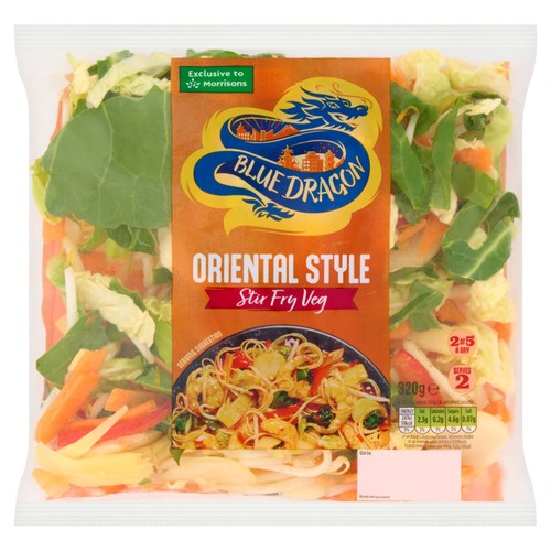 Blue Dragon Oriental Style Stir Fry Veg