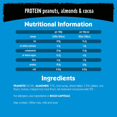 Eat Natural Cereal Bar Peanut Almond & Cocoa