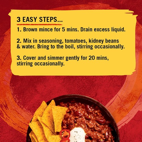 Schwartz Hot Chilli con Carne Recipe Mix Morrisons Online