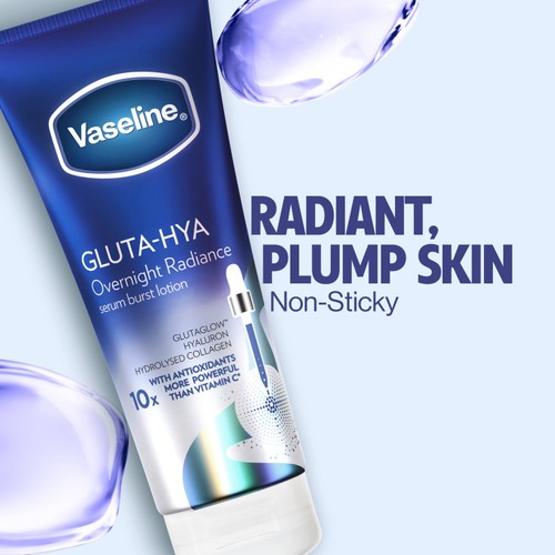 Vaseline Gluta Hya Overnight Radiance Lotion 200ml