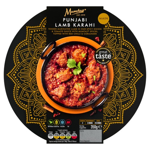 Mumtaz Punjabi Lamb Karahi 