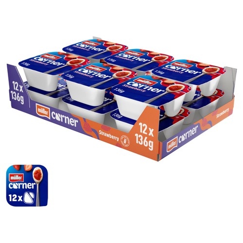 Muller Corner Strawberry Yogurt 136g