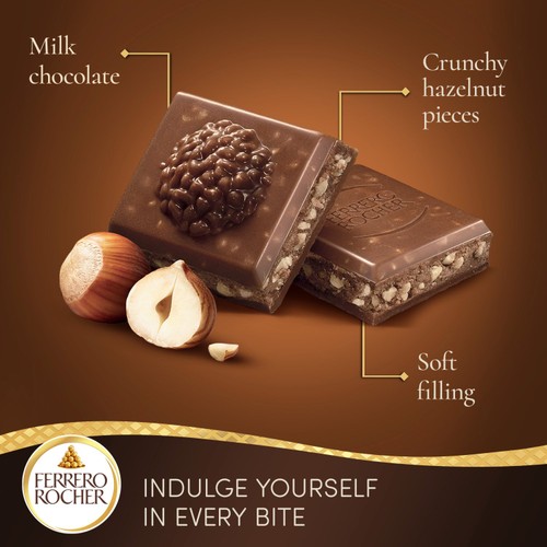Ferrero Rocher Milk Chocolate & Hazelnut Bar