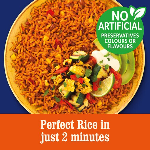 Bens Original Wholegrain Spicy Mexican Microwave Rice 