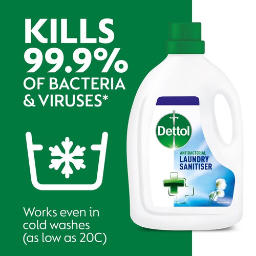 Dettol Fresh Cotton Antibacterial Laundry Sanitiser 