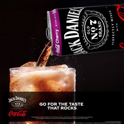 Jack Daniel's & Coca-Cola Cherry 330ml