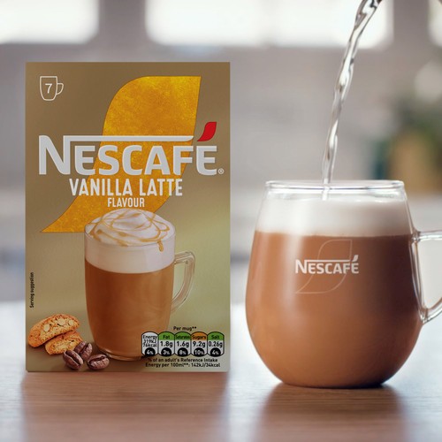 Nescafe Latte Vanilla Instant Coffee 7 Sachets - Morrisons Online