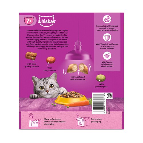 Whiskas Senior 7+ Dry Cat Food In Chicken