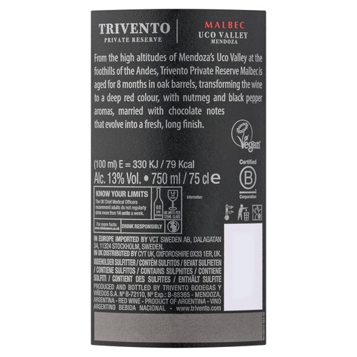 Trivento Private Reserve Malbec