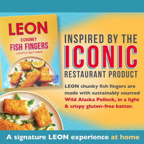 Leon Fish Fingers 390g