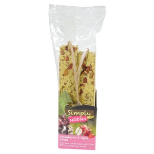 Simply Nibbles Strawberry & Apple Sticks