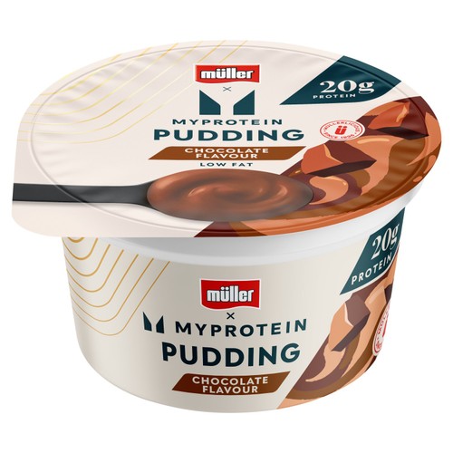 Muller x MyProtein Chocolate Pudding Dessert - Morrisons Online ...