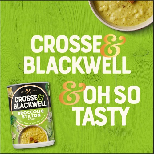 Crosse and Blackwell Best of British Broccoli and Stilton Soup