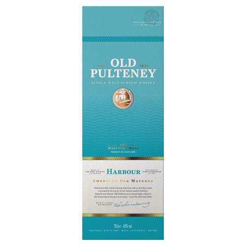 Old Pulteney Harbour Single Malt Scotch Whisky 70CL