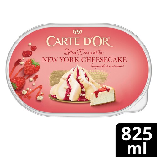 Carte D'Or New York Cheesecake Ice Cream Dessert Tub