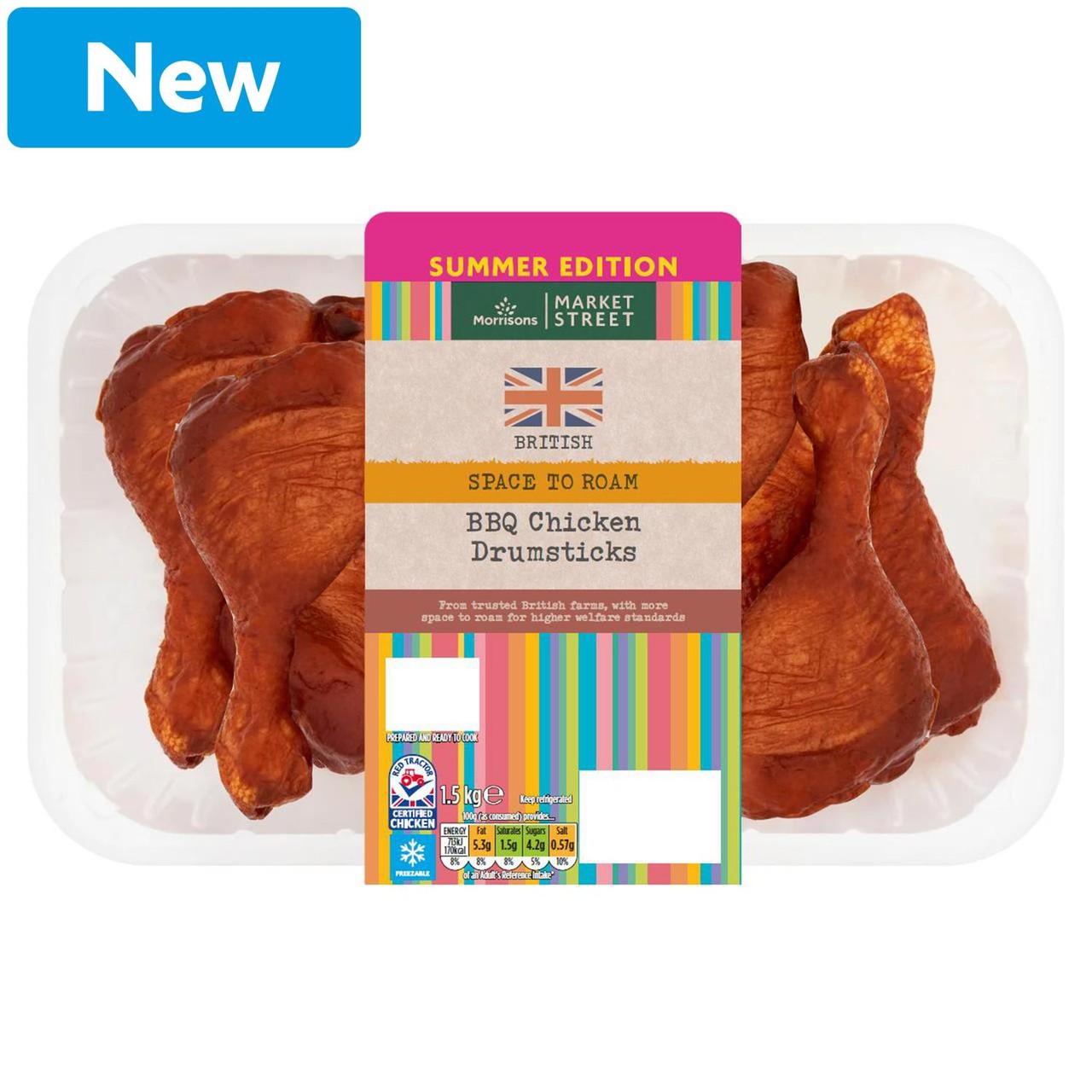 Morrisons Chicken BBQ Drumsticks 1.5kg