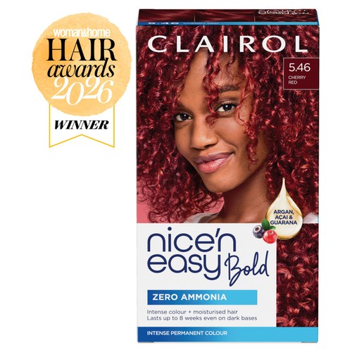 Clairol Nice'n Easy Bold Permanent Hair Dye 5.46 Cherry Red