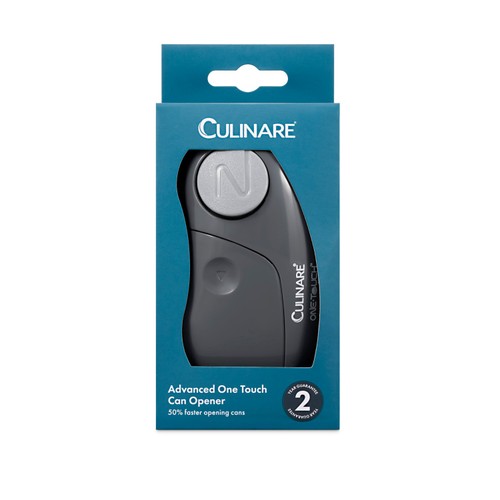 Culinate Advanced One Touch Can Opener Grey