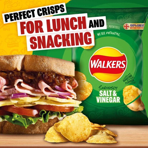 Walkers Salt & Vinegar Crisps