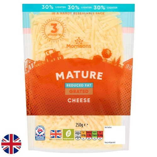 Morrisons Reduced Fat 50% Lighter Mature Cheese 250g
