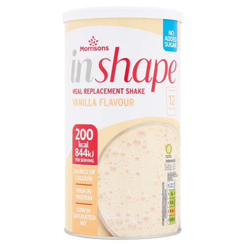 Morrisons In Shape Vanilla Meal Replacement Drink