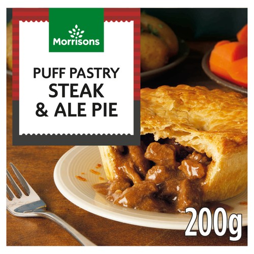 Morrisons Puff Pastry Steak & Ale Pie