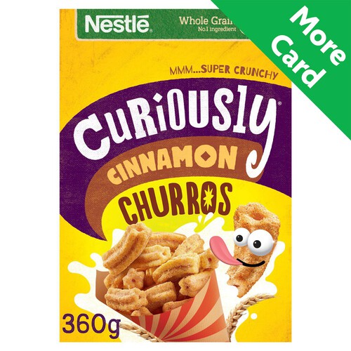 Nestle Curiously Cinnamon Churros Cereal