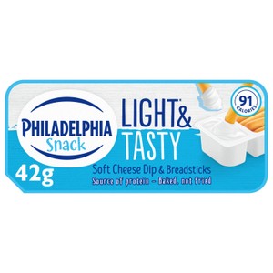 Philadelphia Light Low Fat Soft Cream Cheese Snacks