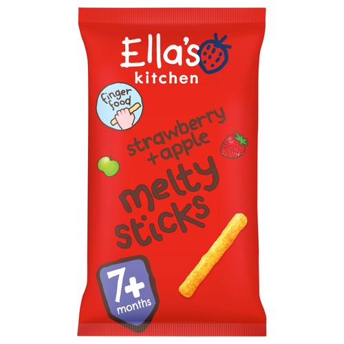 Ella's Kitchen Organic Strawberry & Apple Melty Sticks 