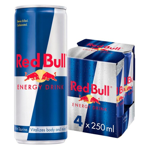 Red Bull Energy Drink Cans